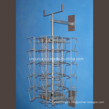 Metal Wire Wall Mounted Card Rack (pH16-366)